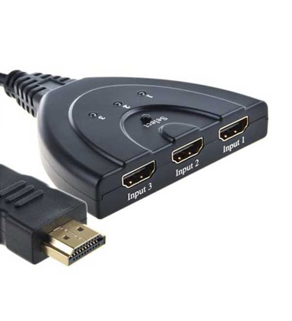 سوئیچ ۳ پورت HDMI با کابل