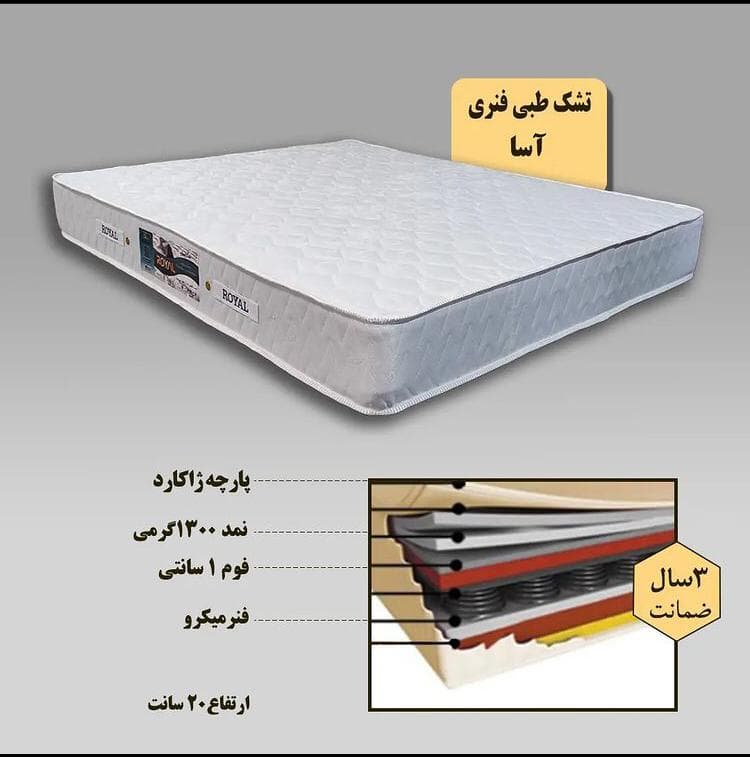 تشک آسا (طبی فنری) — تصویر ۳