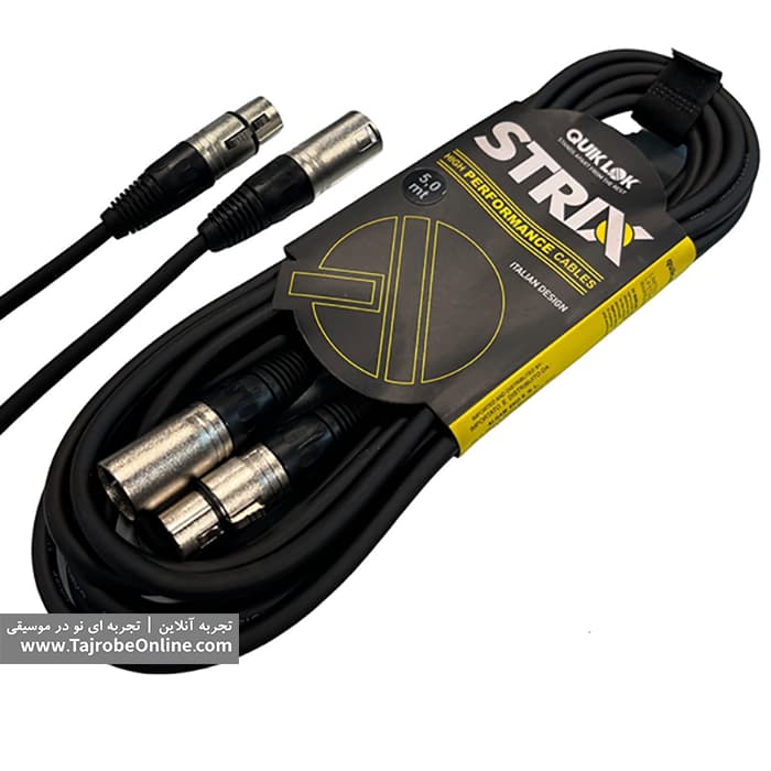 کابل میکروفون 5 متری کوئیک لاک مدل Quiklok MX775-5