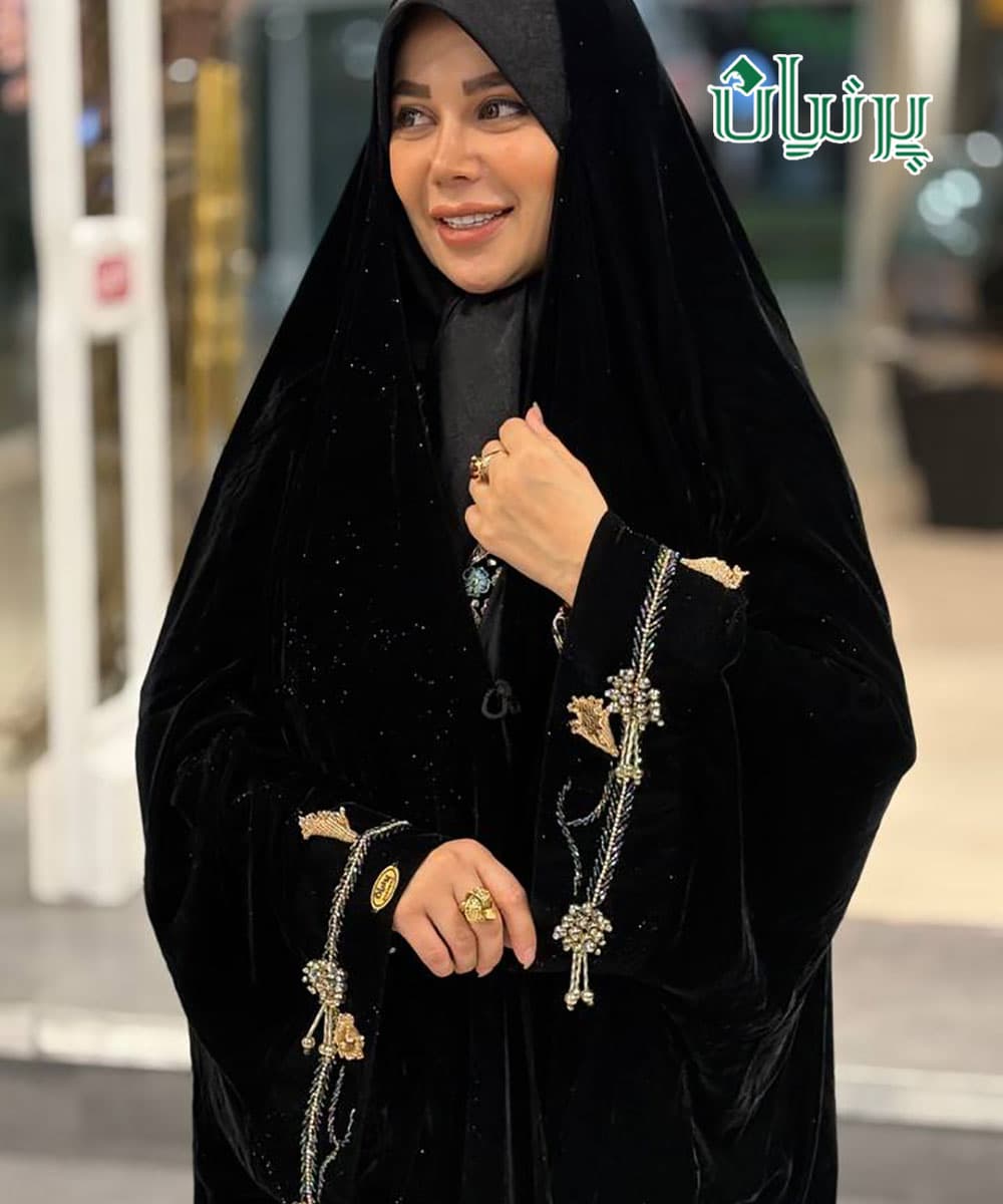 چادر مچ اشرافی مخمل ونوس ایتالیا مدل گلاره