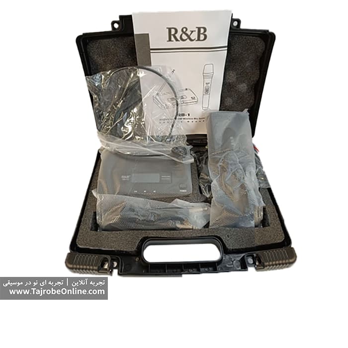 میکروفون بیسیم یقهای و هدست R&B مدل RB-IC — تصویر ۳