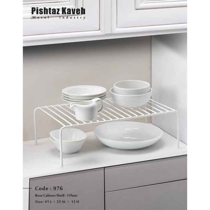 شلف کابینتی مستطیل 1 طبقه مدل رز