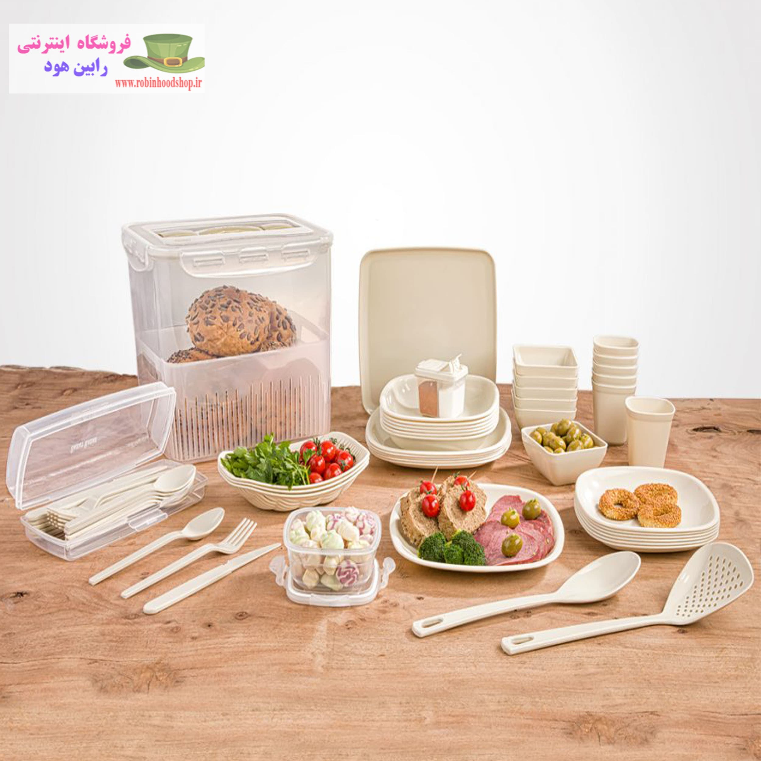 سرویس مسافرتی 60 پارچه 6 نفره — تصویر ۵