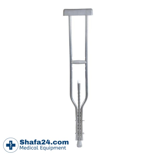 عصای زیر بغل متوسط – سر چرم شاخص طب – کد 205
