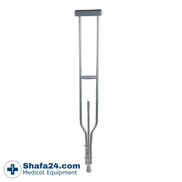 عصای زیر بغل بزرگ- سر چرم شاخص طب – کد 202