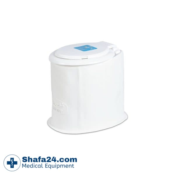 صندلی توالت فرنگی فایبرگلاس سایز بزرگ شاخص طب – کد 110