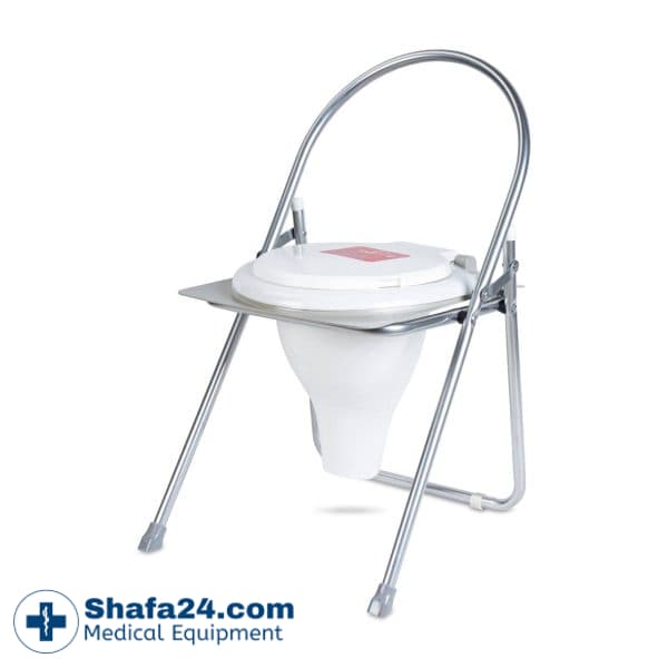 صندلی توالت فرنگی تاشو کلاسیک شاخص طب – کد 119
