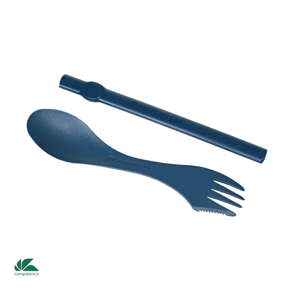 مجموعه ی اسپورک و نی سفری لایت مای فایر مدل Spork´n Straw — تصویر ۸