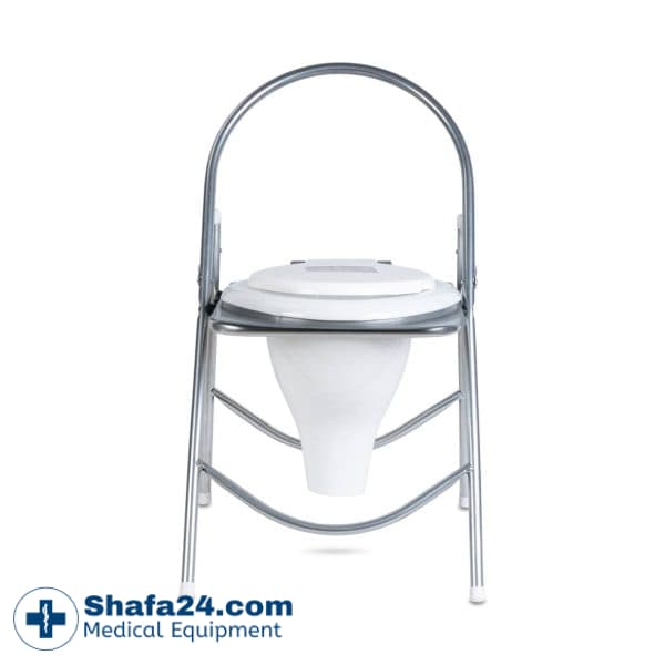 صندلی توالت فرنگی تاشو ارجی کلاسیک شاخص طب – کد 113