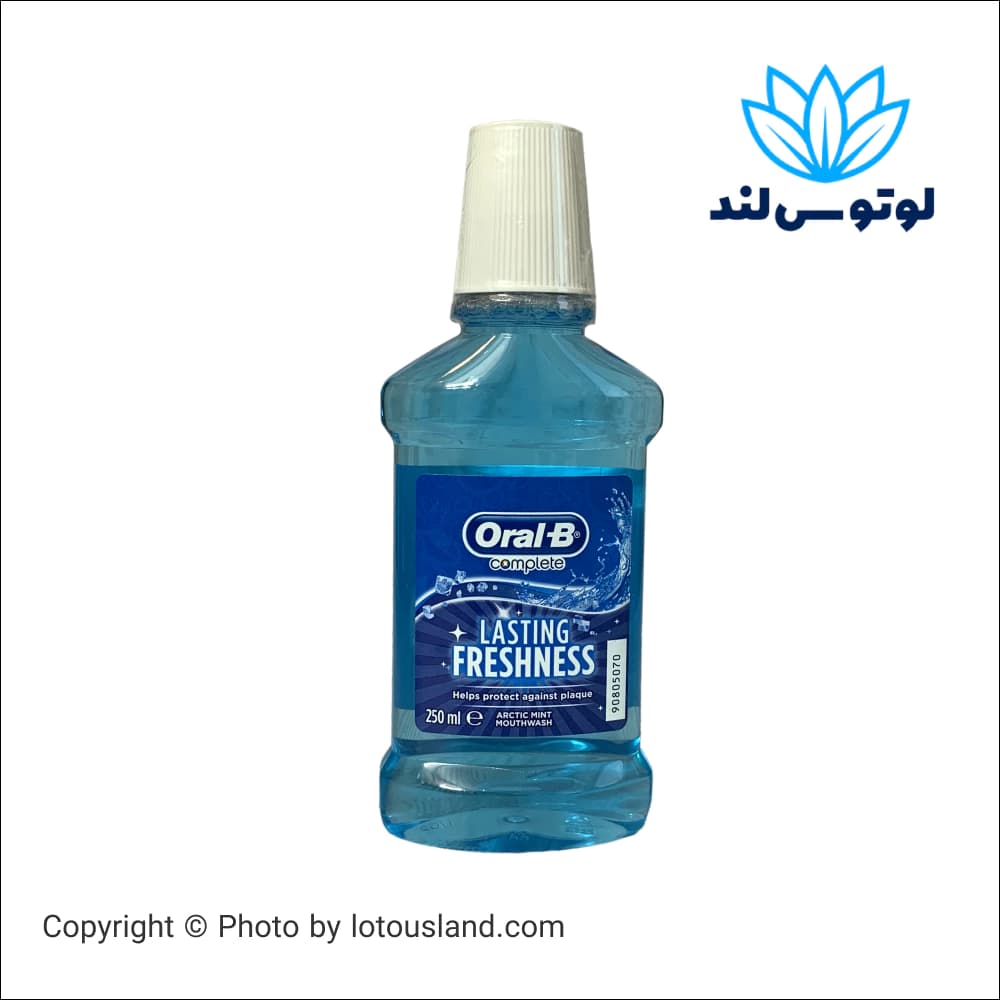 دهان شویه اورال-بی مدل complete حجم 250 میل