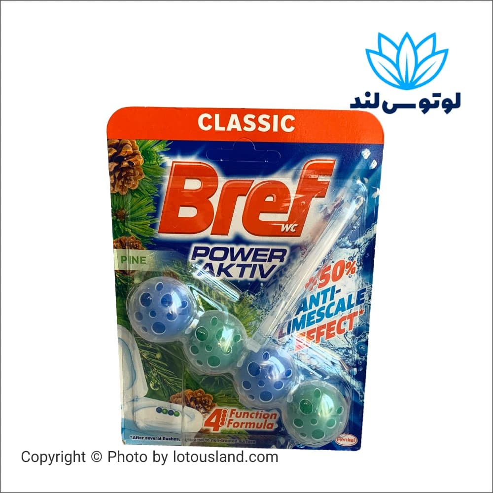 قرص خوشبو و ضد عفونی کننده توالت فرنگی برف مدل پاور اکتیو بسته 4 عددی — تصویر ۲