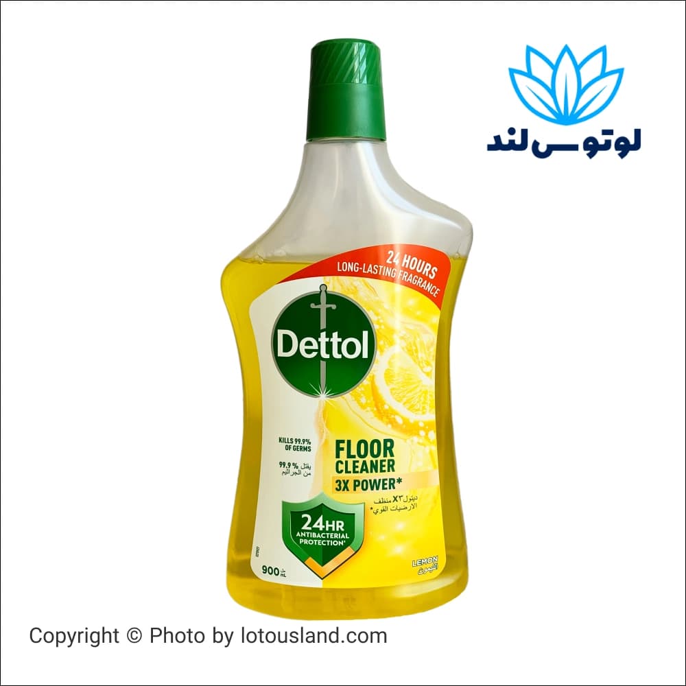 مایع ضد عفونی کننده دتول با رایحه لیمو حجم 900 میل