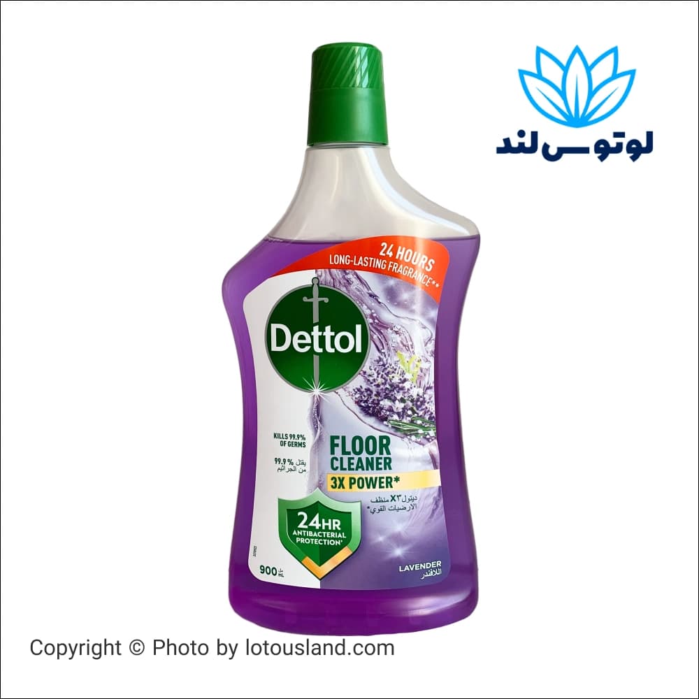 مایع ضد عفونی کننده دتول با رایحه لوندر حجم 900 میل