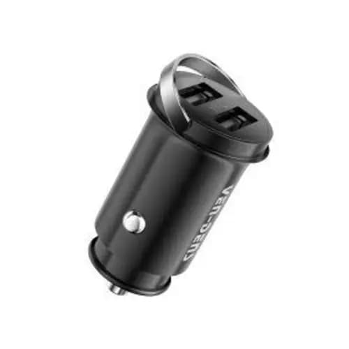 شارژر فندکی فست شارژ دو پورت USB وندنز VENDENS CC020 3.4A — تصویر ۳