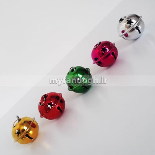 مهره بازی و آویز گردن زنگوله ای بزرگ