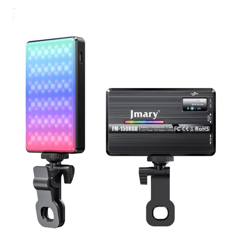 نور ثابت ال ای دی جی ماری مدل فلت FM-150 RGB — تصویر ۲