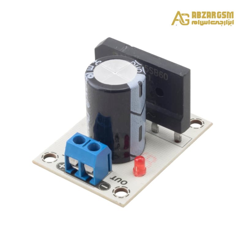 ماژول یکسو کننده AC به DC (رکتیفایر) و فیلتر منبع تغذیه 50V-25A