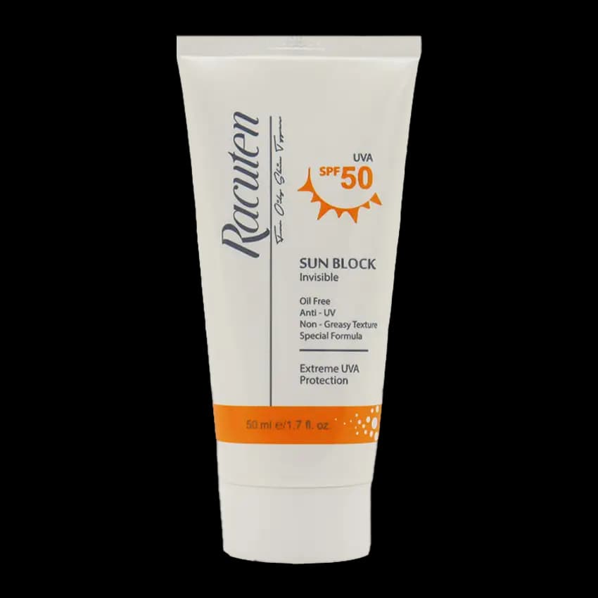 کرم ضد آفتاب بی رنگ پوست چرب و مختلط راکوتن SPF50 — تصویر ۴