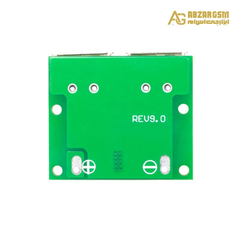 ماژول رگولاتور DC به DC کاهنده دارای ورودی 6V تا 26V و دو خروجی 3A 5V USB — تصویر ۳