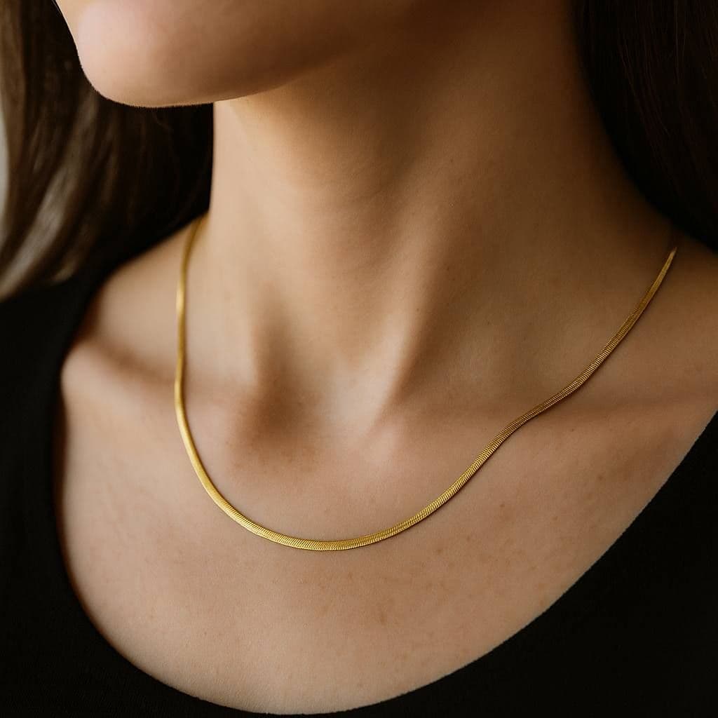 گردنبند زنانه مدل ماری از جنس استیل