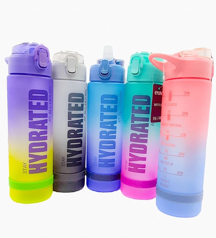قمقمه ورزشی ایون (EYUN) مدل STAY HYDRATED کد ۲۴۷ (۹۰۰ میلی لیتر)