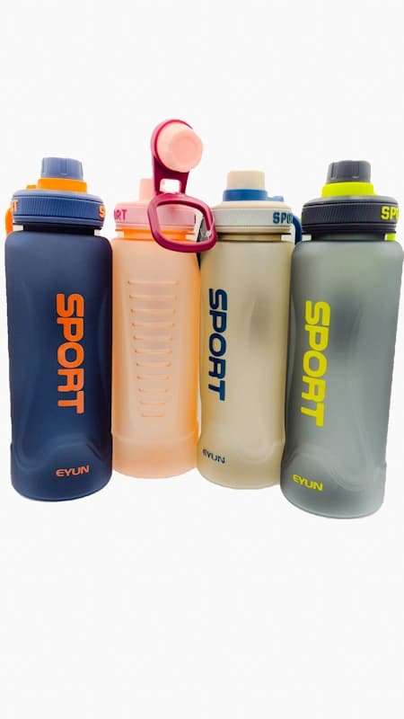 قمقمه ورزشی ایون (EYUN) مدل SPORT کد 5006 ظرفیت 900 میلی‌لیتر (درب پیچی)