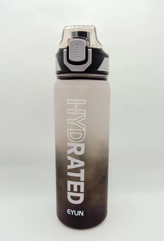 قمقمه ورزشی نی‌دار ایون (EYUN) مدل 587 طرح Stay Hydrated ظرفیت 1000 میلی‌لیتر (تایمردار) — تصویر ۴