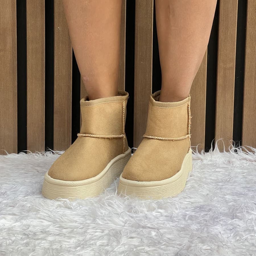 نیم بوت زنانه ساق دار مدل آگ UGG اسکیمو