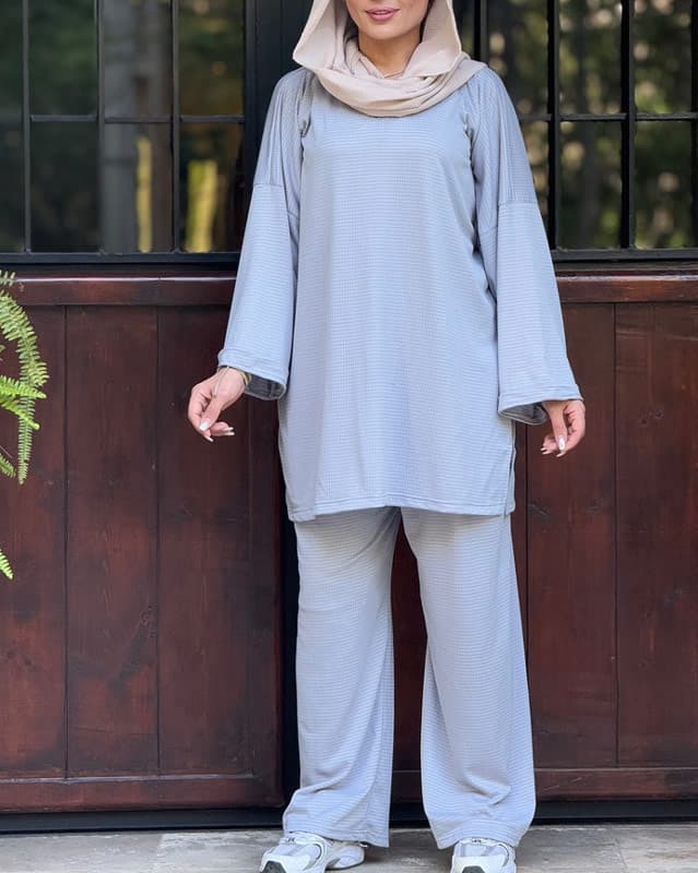 ست بلوز و شلوار سایز بزرگ مراکشی(تخفیف یک هفته ای) 2040 — تصویر ۲