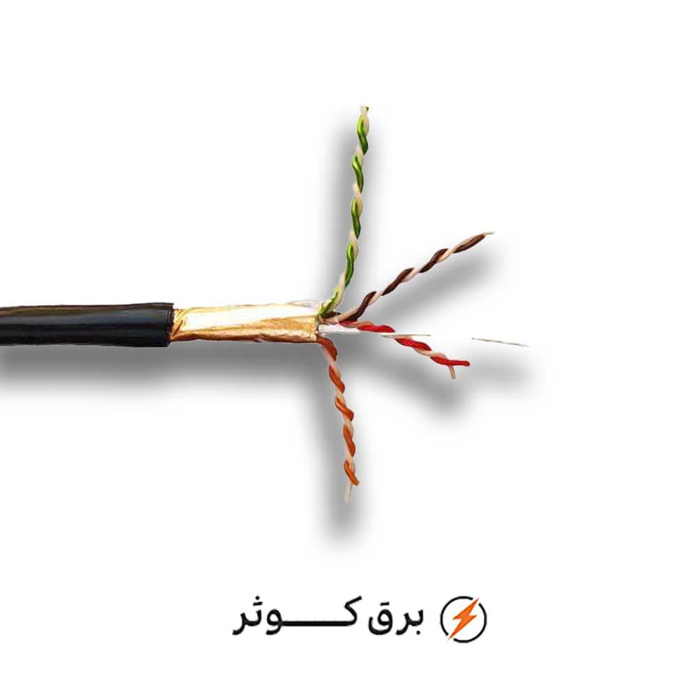 4 زوج 06 فویلدار CCA هادی نور (متری)
