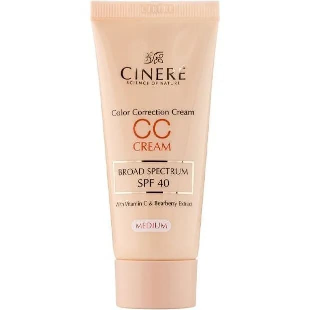 کرم پودر روشن کننده CC CREME سینره SPF40 حجم 40میل