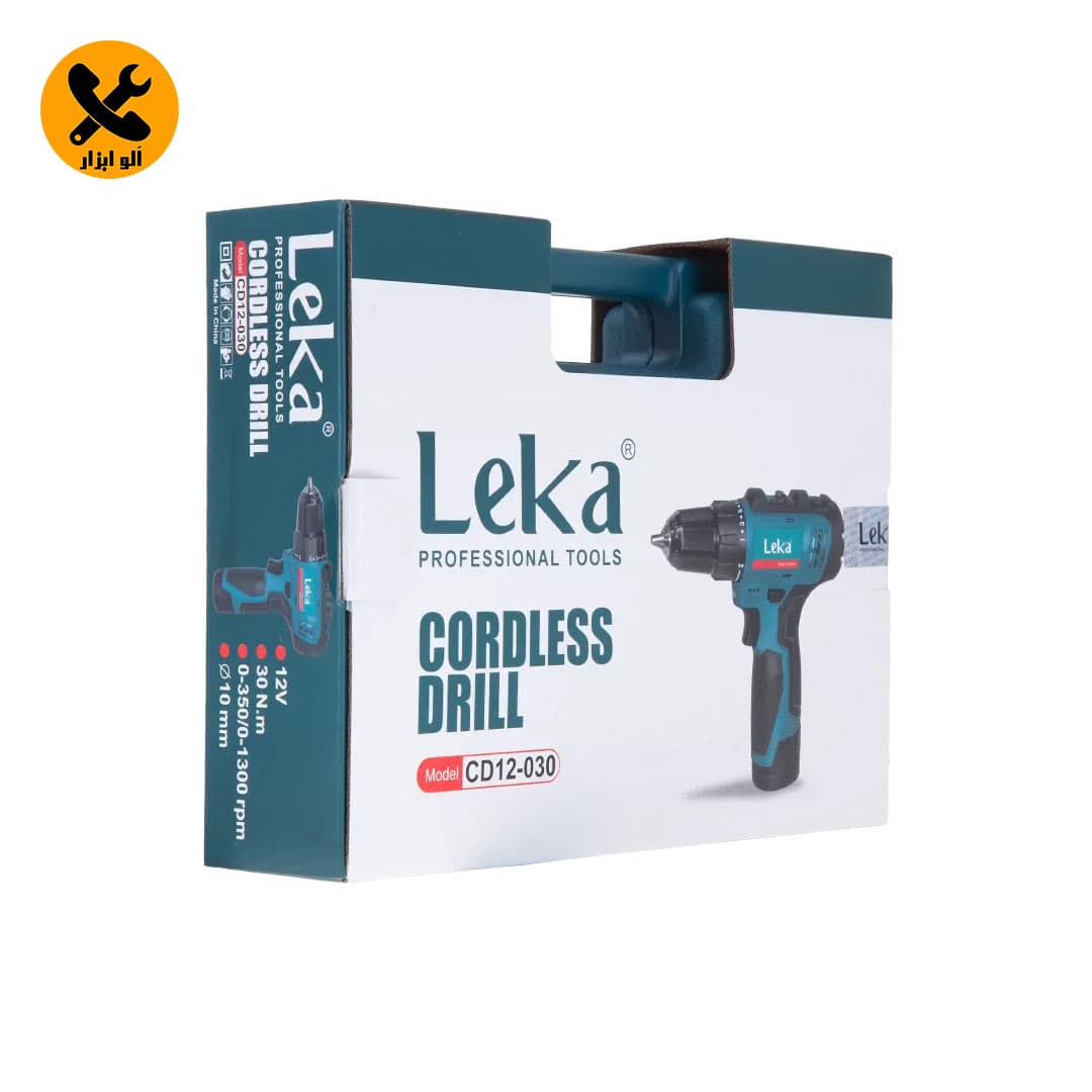 پیچ‌گوشتی شارژی ۱۲ ولت لکا CD12-030 — تصویر ۴