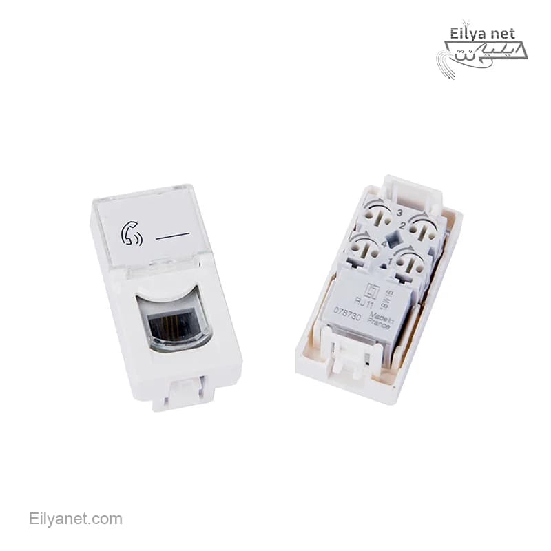 کیستون تلفن لگراند باریک cat3 کد78730