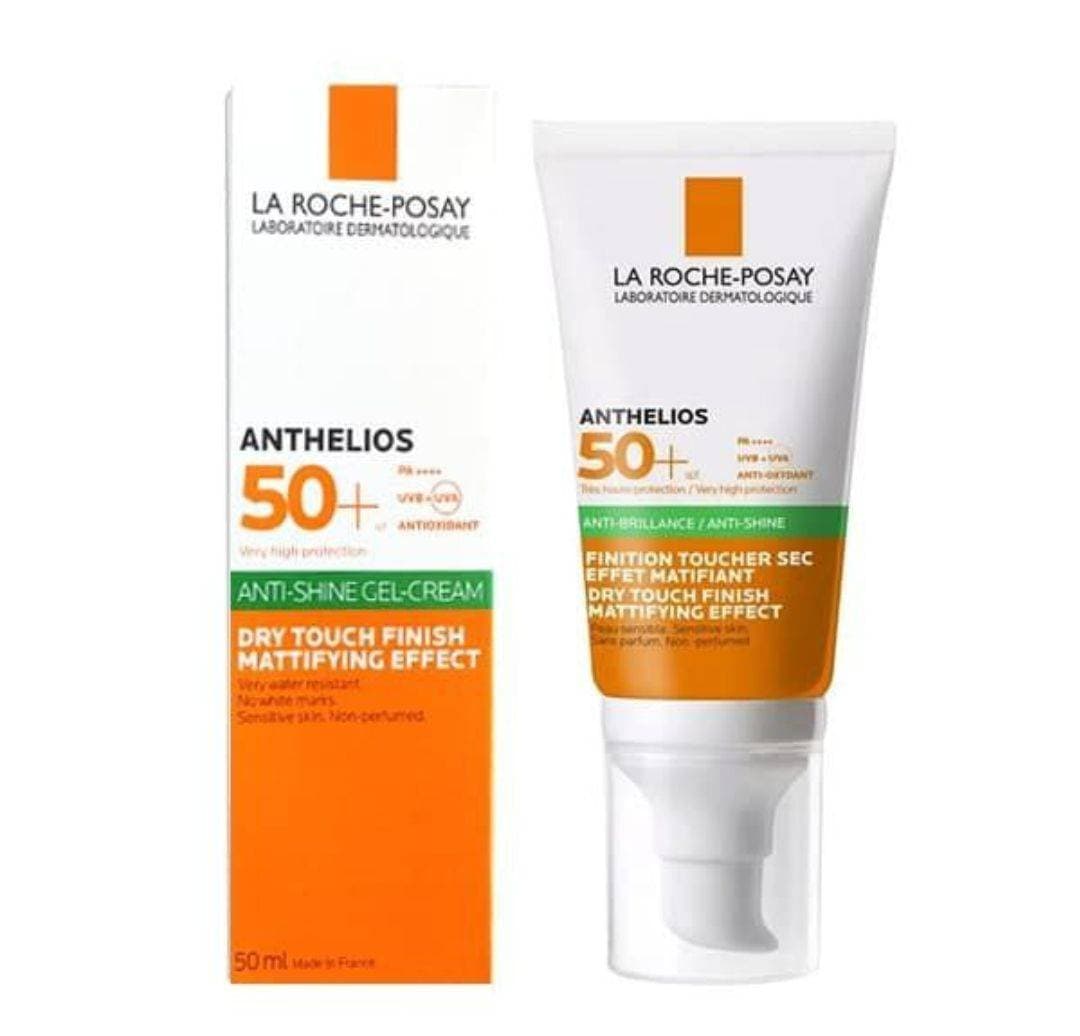کرم ضد آفتاب لاروش پوزای La Roche Posay مدل آنتلیوس با SPF50+ La Roche Posay Anthelios Anti-Shine sunscreen with SPF50 + volume 50ml