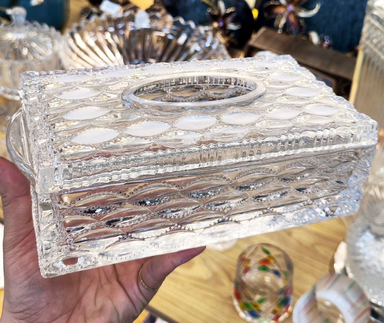 جادستمالی مستطیلی بلور وارداتی کد KİT-241