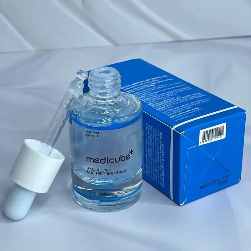 سرم آبرسان هیالورونیک اسید و مولتی پپتاید مدیکیوب Medicube حجم 30 میل — تصویر ۵