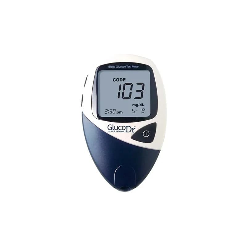 دستگاه تست قند خون گلوکو داکتر مدل سوپر سنسور – GlucoDr Super Sensor — تصویر ۲