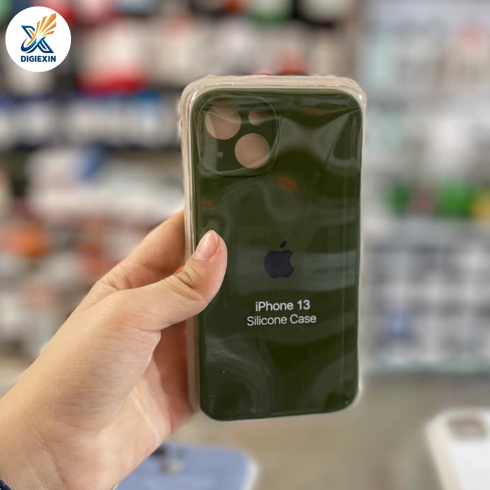 کاور سیلکونی اصل اورجینال مناسب برای گوشی آیفون 13 نرمال — تصویر ۴
