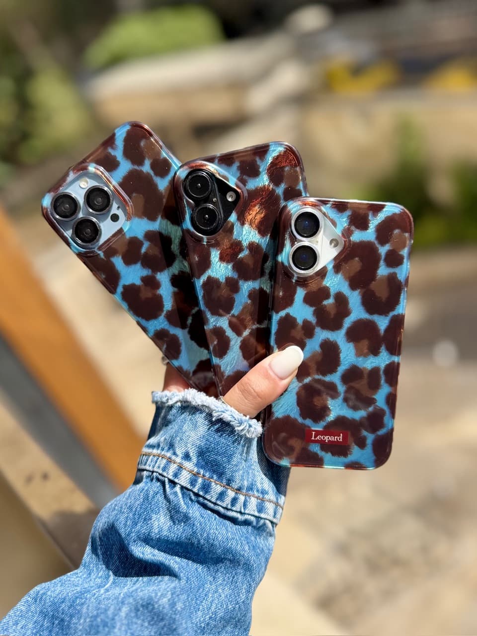 قاب Aqua Leopard آیفون — تصویر ۴