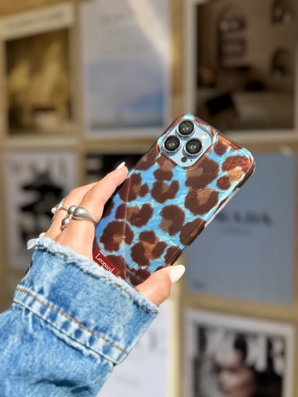 قاب Aqua Leopard آیفون