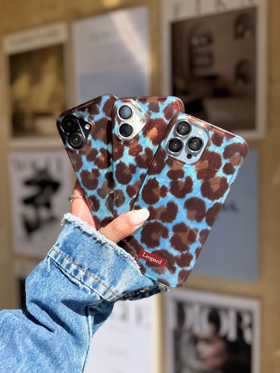 قاب Aqua Leopard آیفون — تصویر ۶