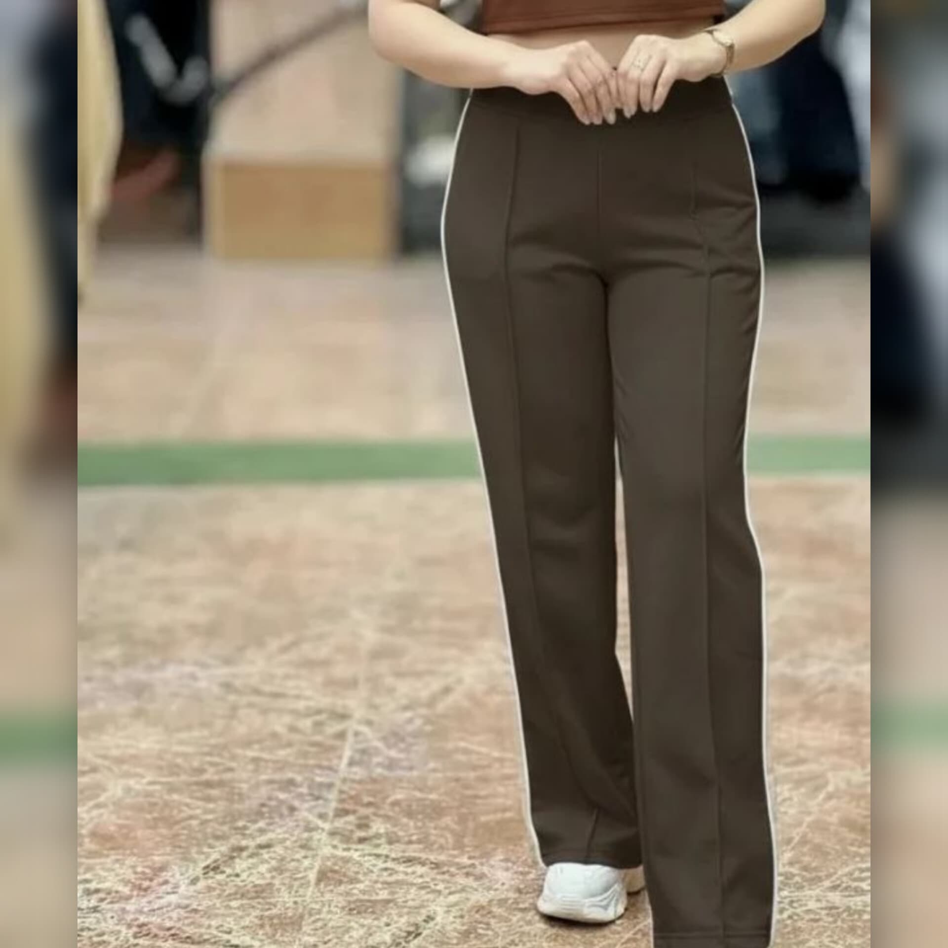 ️شلوار کتان خط اتو عمده (پک 4 عددی)️