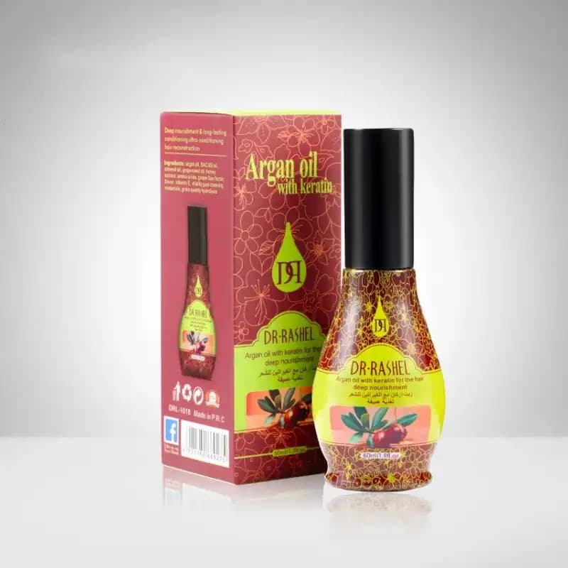 روغن مو دکتر راشل Dr. RASHEL مدل آرگان و کراتین — تصویر ۴
