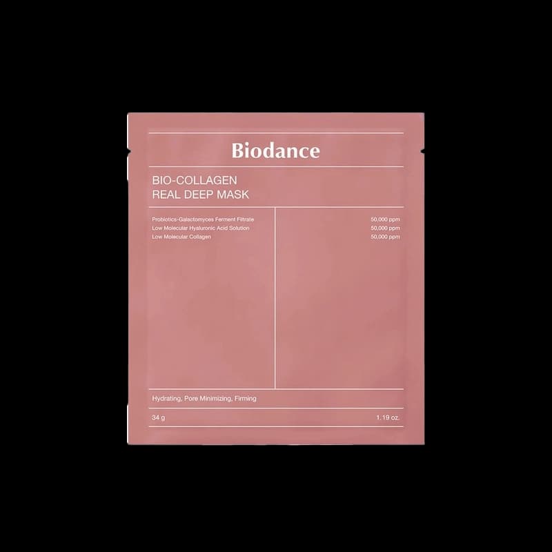 ماسک ورقه‌ای بایودنس BioDance مدل بایو کلاژن Bio Collagen (اصل کره جنوبی)
