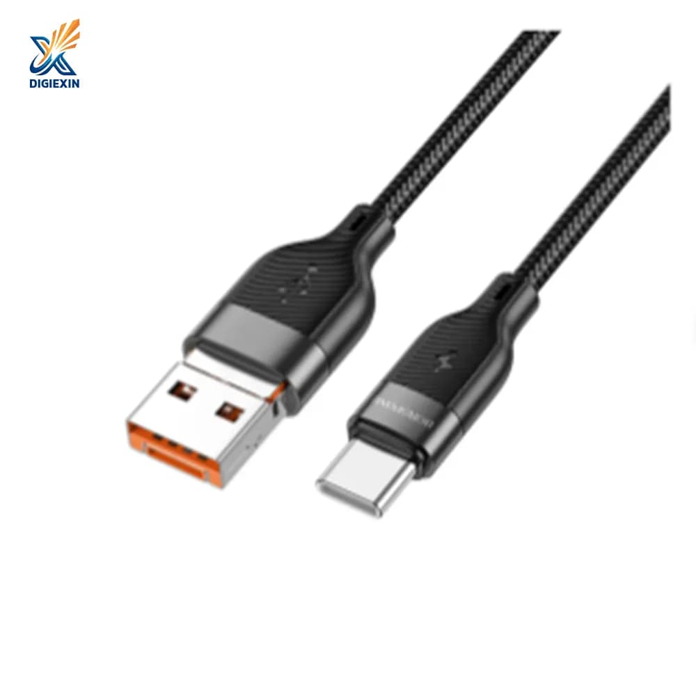 کابل تبدیل USB-C به USB-C بروفون مدل BU45 60W طول 1.2 متر — تصویر ۳