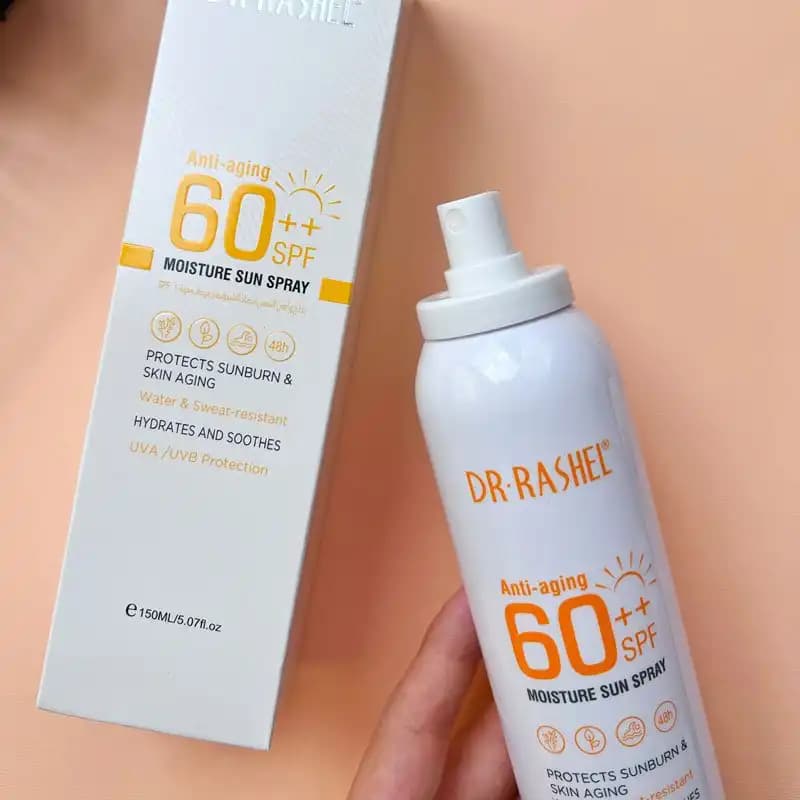 اسپری ضد آفتاب دکتر راشل Dr. Rashel مدل اکو با SPF60 — تصویر ۳