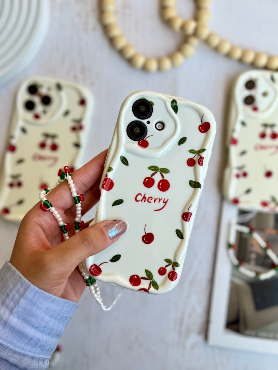 قاب Cherry با آویز آیفون ، سامسونگ ، شیائومی — تصویر ۲