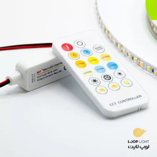 کنترلر SUNSET RF ریسه های با ولتاژ پایین LowLine برند LoopLight (6 آمپر)