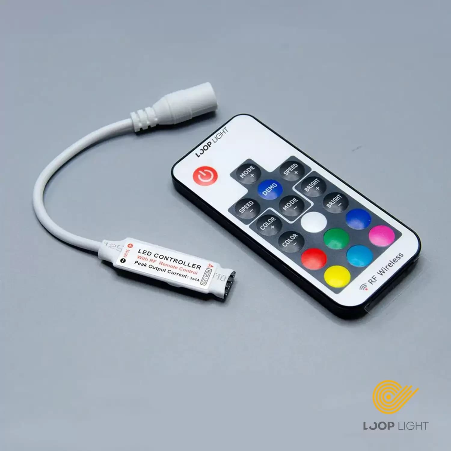 کنترلر RGB RF mini ریسه های RGBLine برند LoopLight