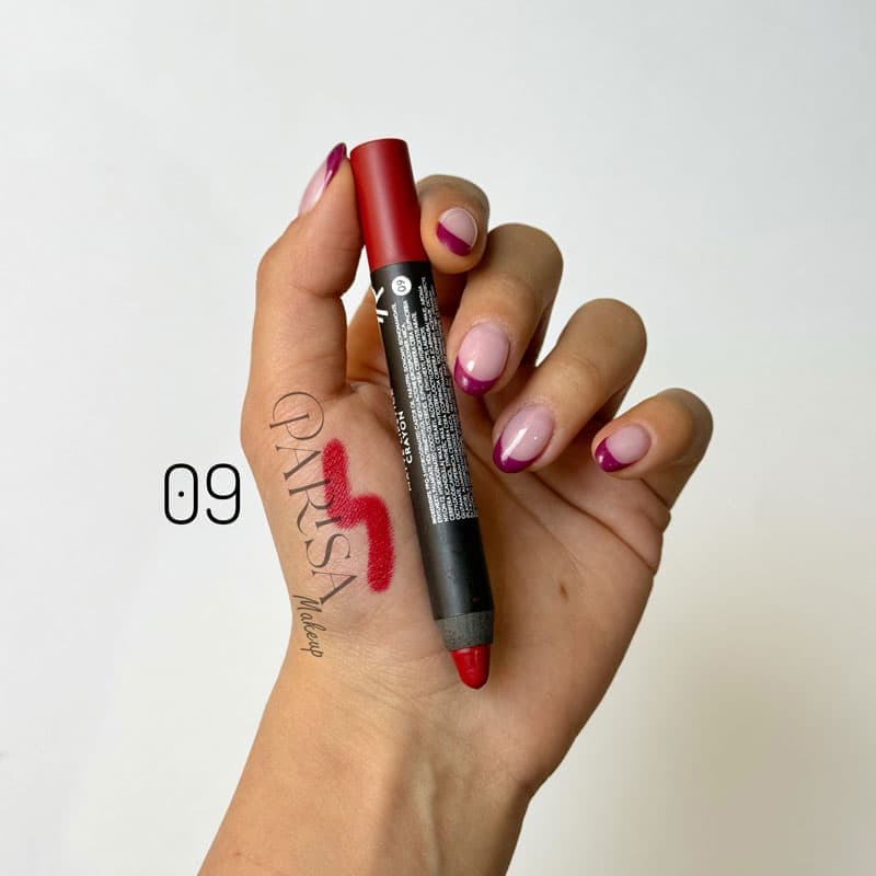 رژلب مدادی گلدن رز مدل Crayon شماره 09 — تصویر ۳